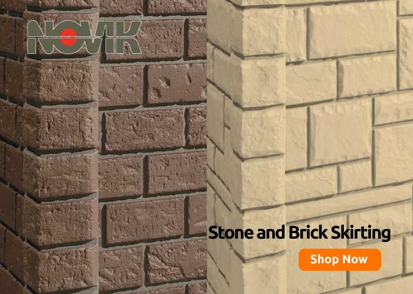 Novik Brick and Stone Skirting