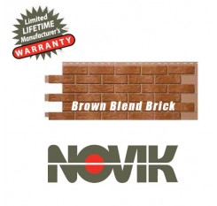 Brown Blend Brick Pattern