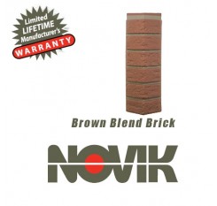 Brown Blend Brick Pattern Corner