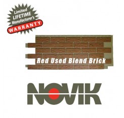 Red Used Blend Brick Pattern